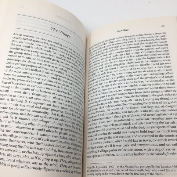 Walden and Civil Disobedience by Henry David Thoreau Softbound Paperback Book - Picture 7 of 10